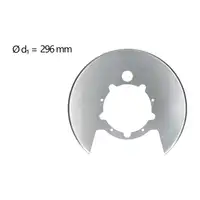 AIC 71329 Abdeckblech Ankerblech Spritzblech f&uuml;r IVECO DAILY 4 Hinterachse 7188172