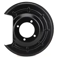 2x AIC Spritzblech Abdeckblech f&uuml;r OPEL Astra J mit 292mm Bremsscheiben hinten