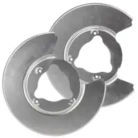 2x AIC Abdeckblech Ankerblech Spritzblech Bremsscheibe f&uuml;r TESLA 3 5YJ3 Y 5YJY hinten