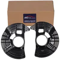 2x AIC Spritzblech Bremsscheibe f&uuml;r MERCEDES W176 W246 CLA C117 X117 GLA X156 vorne