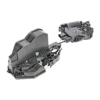 AIC 70327 T&uuml;rschloss Stellmotor Beifahrerseite f&uuml;r BMW X5 E70 X6 E71 E72 vorne rechts