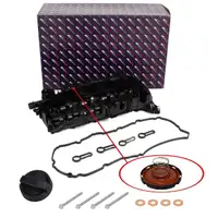 AIC Ventildeckel Dichtung Deckel Schraube D&uuml;senhalter f&uuml;r BMW F20 E90 F30 F10 X1-5 N47
