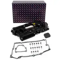 AIC Ventildeckel + Dichtung + &Ouml;leinf&uuml;lldeckel f&uuml;r BMW 3er E90 E91 318i 320i 129/150 PS N46
