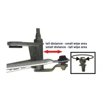 AIC Wischergest&auml;nge + Antriebsstangen f&uuml;r VW Sharan 7M FORD Galaxy SEAT Alhambra vorne