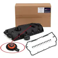 AIC Ventildeckel + Dichtung f&uuml;r VW Passat B5 B5.5 Sharan T5 A4 A6 1.9/2.0 TDI 038103469AE
