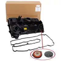 AIC 74001 Ventildeckel + Dichtung f&uuml;r BMW E81-88 E90/91/92/93 E60/61 N43 11127553626