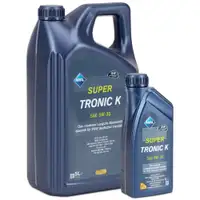 6L 6 Liter ARAL SUPER TRONIC K 5W-30 Motor&ouml;l f&uuml;r BMW LL04 VW 504.00/507.00 MB 229.31/51/52