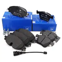 ATE Original Bremsbel&auml;ge + Sensor f&uuml;r VW Golf 7 8 Touran 8V Ateca Leon vorne + hinten