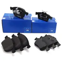 2 sets of ATE Original brake pads for FORD Focus 2, 3, C-Max 1, 2, Kuga 2, and MAZDA 3, 5 (front + rear)