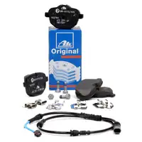 ATE Original Bremsbel&auml;ge + Warnkontaktsensor f&uuml;r BMW 5er F10 Limo 520-530i 518-530d hinten