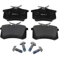 ZIMMERMANN Brake Discs + ATE Brake Pads for AUDI A3 8P, SEAT, SKODA, and VW Golf 5 (Rear)