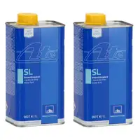 2L 2 liters ATE 03.9901-5802.2 705802 SL DOT 4 Brake Fluid