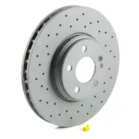 ATE Bremsscheiben Satz f&uuml;r MERCEDES C-Klasse W205 C/A205 mit Sportpaket vorne 0004212112