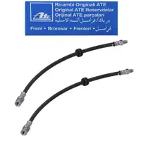 2x ATE Bremsschlauch f&uuml;r PORSCHE 924 Carrera GT / Turbo / S 944 2.5 vorne 477611071F