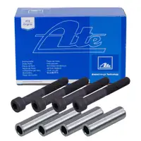 2x ATE 24.0102-4801.2 F&uuml;hrungsh&uuml;lsensatz Bremssattel f&uuml;r VW Golf 1-3 Passat Arosa vorne