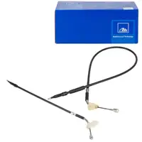 2x ATE Bremsseil Handbremsseil f&uuml;r MERCEDES A-/B-Klasse W169 mit Scheibenbremse hinten