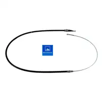 ATE 24.3727-0197.2 Bremsseil Scheibenbremse für VW Polo 4 Ibiza 3 1 2 hinten 6Q0609721K