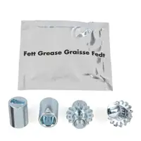 ZIMMERMANN Brake Discs + Pads + Sensor + Brake Shoes for MERCEDES V-Class Vito W447 (Rear)