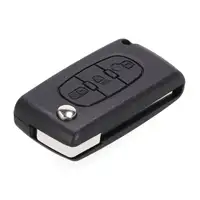 B CAR Schl&uuml;sselgeh&auml;use 3-Tasten f&uuml;r CITROEN C2 C4 1 C5 1 PEUGEOT 207 208 307 308 3008