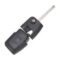 B CAR Schl&uuml;sselgeh&auml;use 3-Tasten f&uuml;r FORD Fiesta 6 Focus 2 C-Max 2 Mondeo 4 Galaxy 2