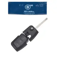 B CAR Schl&uuml;sselgeh&auml;use 3-Tasten f&uuml;r FORD Fiesta 6 Focus 2 C-Max 2 Mondeo 4 Galaxy 2