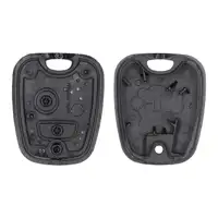 B CAR Schl&uuml;sselgeh&auml;use + Schl&uuml;sselrohling 2-Tasten f&uuml;r PEUGEOT 106 206 207 TOYOTA Aygo
