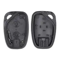 B CAR Schl&uuml;sselgeh&auml;use + Schl&uuml;sselrohling 2-Tasten f&uuml;r RENAULT Kangoo 1 + 2 Megane 1 + 2