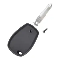 B CAR Schl&uuml;sselgeh&auml;use + Schl&uuml;sselrohling 2-Tasten f&uuml;r RENAULT Clio 3 Twingo 2 Kangoo 2