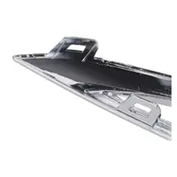 2x Sto&szlig;leiste Zierblende Sto&szlig;f&auml;nger LUXURY LINE f&uuml;r BMW 5er G30 G31 bis 06.2020 vorne