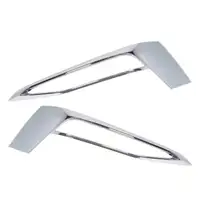 2x Sto&szlig;leiste Zierblende Sto&szlig;f&auml;nger LUXURY LINE f&uuml;r BMW 5er G30 G31 bis 06.2020 vorne