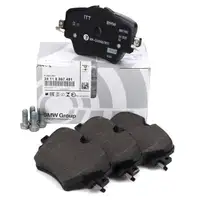 ORIGINAL BMW Bremsbelagsatz 2er F45/46 X1 F48 X2 F39 MINI F55 F54 F60 vorne 34118867481