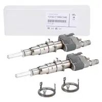 2x ORIGINAL BMW Einspritzd&uuml;se + W&auml;rmeschutzscheibe E81-88 E90-93 E60 E61 F10 F11 N43 N53