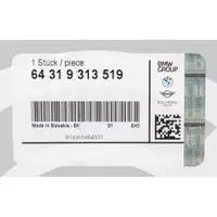 ORIGINAL BMW Innenraumfilter Aktivkohle E81/82/87/88 E90/91/92/93 X1 E84 64319313519