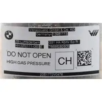 Luftfederbein Luftfeder f&uuml;r BMW 5er G31 Touring MIT M-Fahrwerk hinten rechts 37106882826