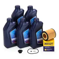 5L ORIGINAL 5W30 Engine Oil + HENGST Oil Filter for BMW F30-34, F32-36, F10/11, X1, X3, X4, X5, X20