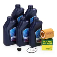 5L ORIGINAL 5W30 Motor&ouml;l + MANN &Ouml;lfilter f&uuml;r BMW F30/31 F32/36 F10/11 X1 E84 X3 X4 5 N20