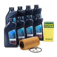 8L ORIGINAL 10W60 Motor&ouml;l + MANN &Ouml;lfilter f&uuml;r BMW E34 E39 E32 E38 E31 X5 E53 M60 M62 M73
