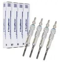 4x BERU GN1017 Gl&uuml;hkerze f&uuml;r VW Passat B6 Polo 4 Sharan 7M A3 8P A4 1.9/2.0 TDI N10591608