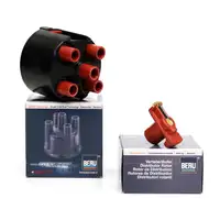 BERU Verteilerkappe + Finger f&uuml;r VW Golf 2 1.8 GTI 3 4 Passat B3/B4 B5 Polo 86c T3 T4