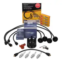 BERU / NGK Rep.-Satz Z&uuml;ndverteiler Kabelsatz Z&uuml;ndkerze f&uuml;r VW K&auml;fer 1200 1300 1302 1303