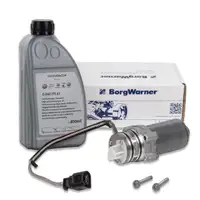 BORGWARNER Haldex Pre-charge Pump + 850 ml ORIGINAL Oil for VW Golf 7, Passat B8, T6, A3 8V