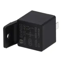 4x BOSCH 0986332400 Relais Universal Schalter Arbeitsstrom 12V 30A 5-polig