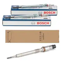 3x BOSCH Gl&uuml;hkerze + ORIGINAL Drucksensor-Gl&uuml;hkerze f&uuml;r VW Polo 5 AUDI A1 8X 1.4 TDI