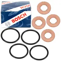 BOSCH O-Ring Dichtungssatz Einspritzdüse Injektor für BMW E87 E46 E90 E91 E60 E61 X3 M47