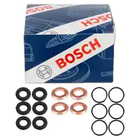 6x BOSCH Dichtungssatz Einspritzd&uuml;se f&uuml;r AUDI A4 B8 B9 A6 C7 C8 Q5 8RB A5 Touareg 3.0 TDI