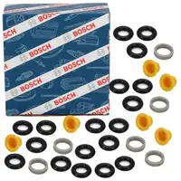 6x BOSCH 1287010704 Dichtungssatz Einspritzdüse für PORSCHE 911 3.2 Carrera 94411090100