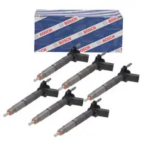 6x BOSCH 0445118035 Einspritzd&uuml;se f&uuml;r BMW 5er F10 F11 7er F01-04 X5 X6 N57 13538508153