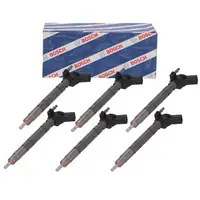 6x BOSCH 0445117021 Einspritzd&uuml;se f&uuml;r AUDI A4 B8 A5 A6 C7 A7 A8 Q7 4LB Touareg 7P 3.0 TDI