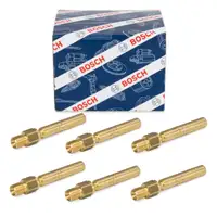 6x BOSCH 0437502054 Einspritzventil f&uuml;r MERCEDES W124 S124 C/A124 R129 M104 0000785823