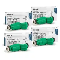 4x BOSCH 0280155968 EV-6-E Einspritzventil Einspritzdüse 440CCM